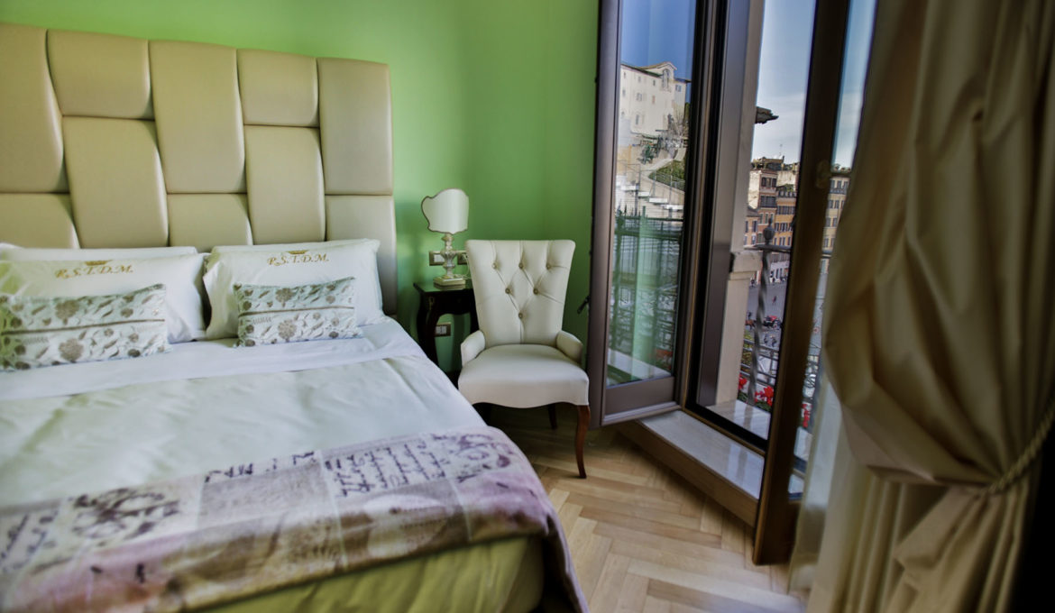 Deluxe matrimonial con balcón